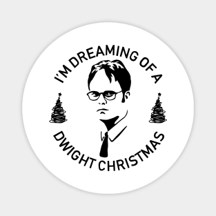 I'm Dreaming of a Dwight Christmas Magnet